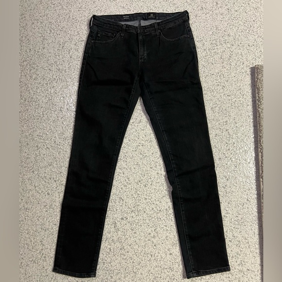 Ag Adriano Goldschmied Black Skinny Jeans - Picture 1 of 4